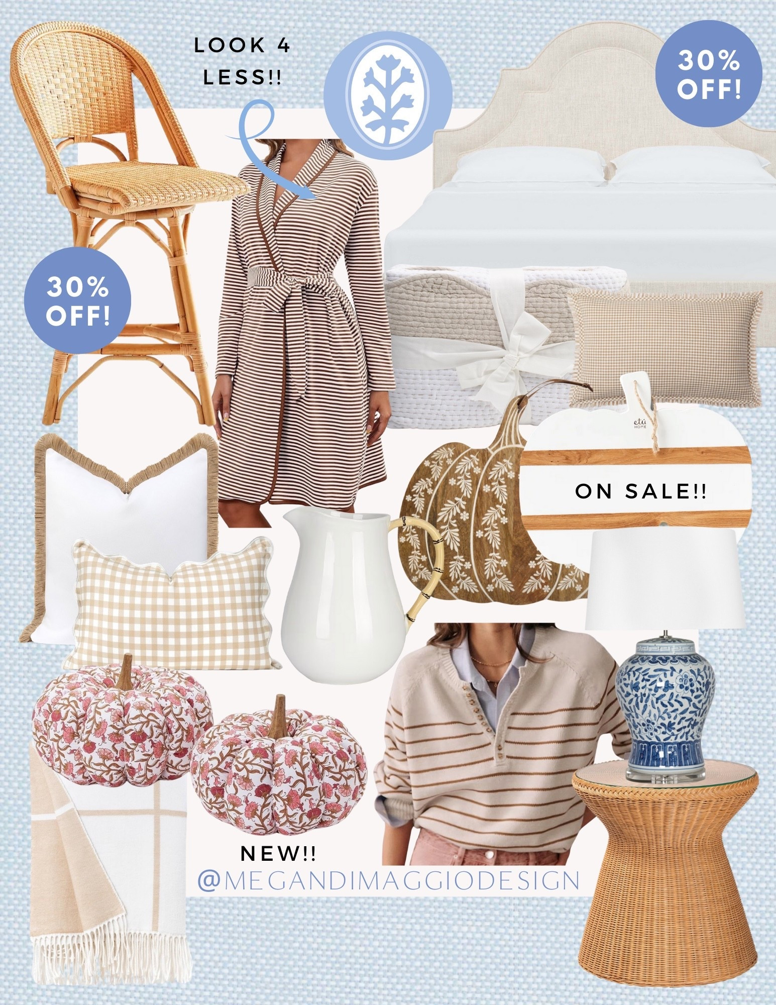 Pretty coastal home finds for pre-Fall! 🍂🐚🌊 our gorgeous swivel rattan counter stools are 30% OFF for a limited time! 🙌🏻 And so is our arched linen bed! 🤍 Plus brand new affordable pillow covers from Amazon just dropped and are perfect for Fall!! 😍 LOVE this look for less lake pajamas robe from Amazon 🤍 Plus don’t miss the lightning deal on this gorgeous throw blanket!!

#LTKHome #LTKautumn #LTKFindsUnder100