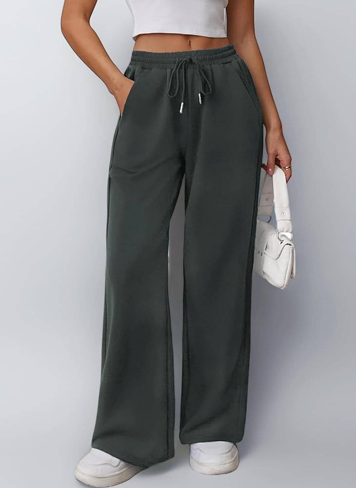 Litherday Women's Jogging Bottoms – Cotton Sports Trousers with Elastic Waist and Pockets | Amazon (FR)