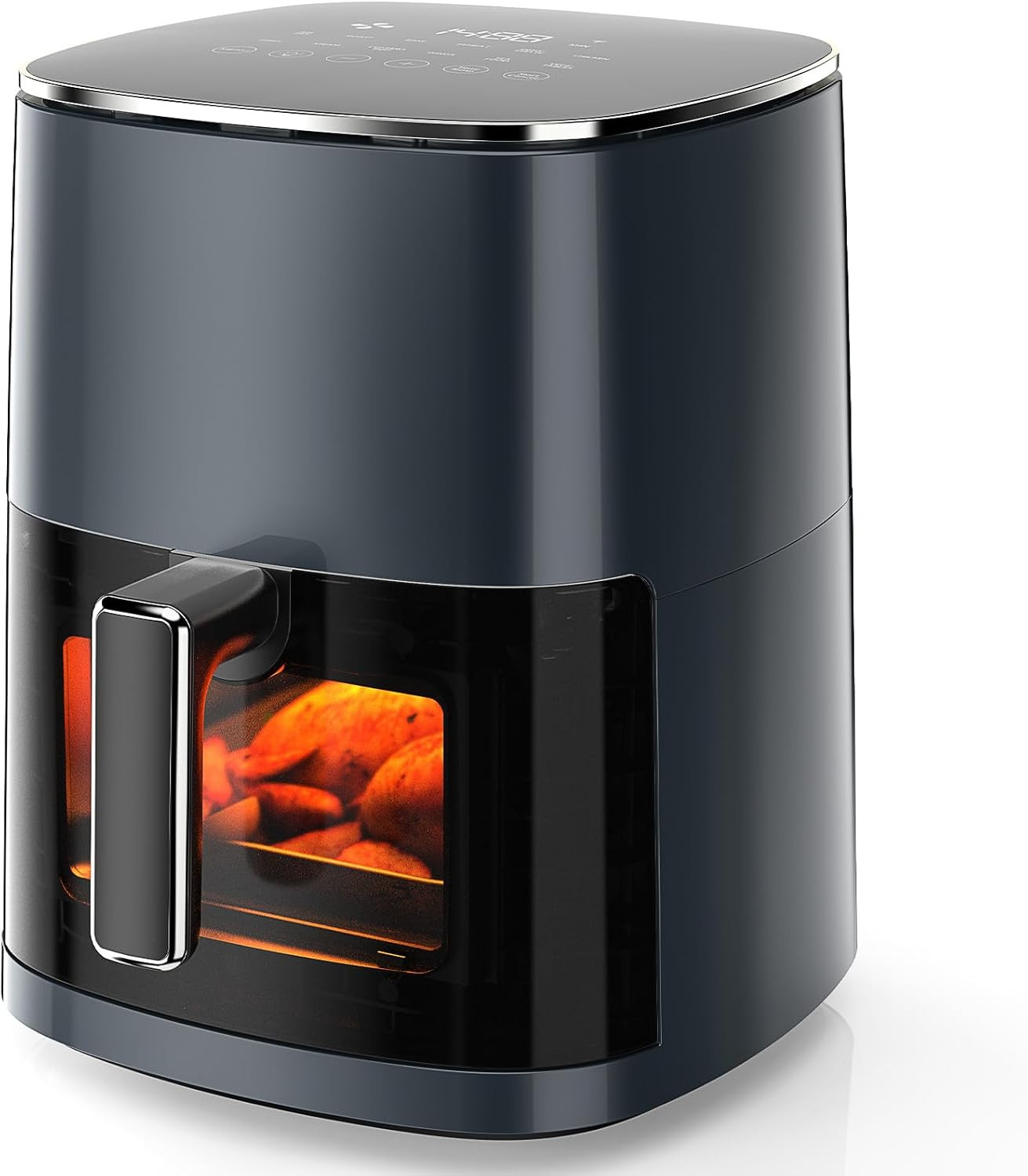 Sweetcrispy Air Fryer 6QT with Window, Square Airfryer Oven 12-in-1 for Family, 400°F Rapid Air ... | Amazon (US)