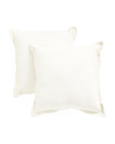 20x20 2pk Textured Pillow Set | TJ Maxx