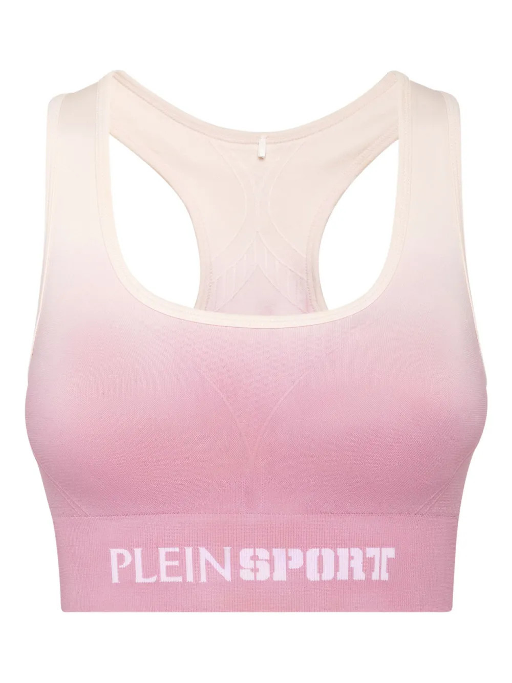 Plein Sport seamless degrade sports bra - Pink | Farfetch Global