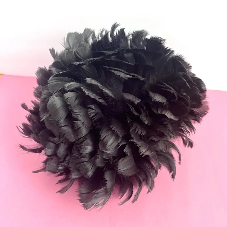 1960s GLAMOROUS FEATHER HAT, Vintage Mesh Cap, Mid Century Fashion, Socialite Style, Drag Costume... | Etsy (Global)