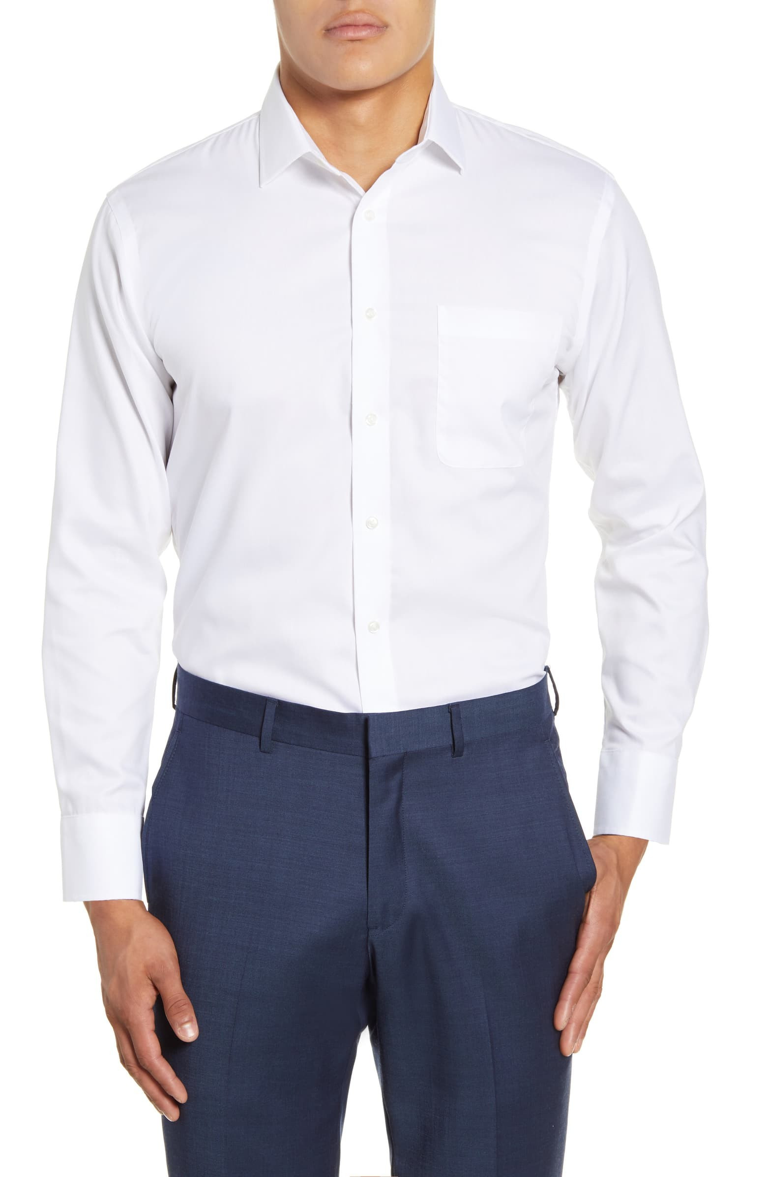 Trim Fit Non-Iron Dress Shirt | Nordstrom