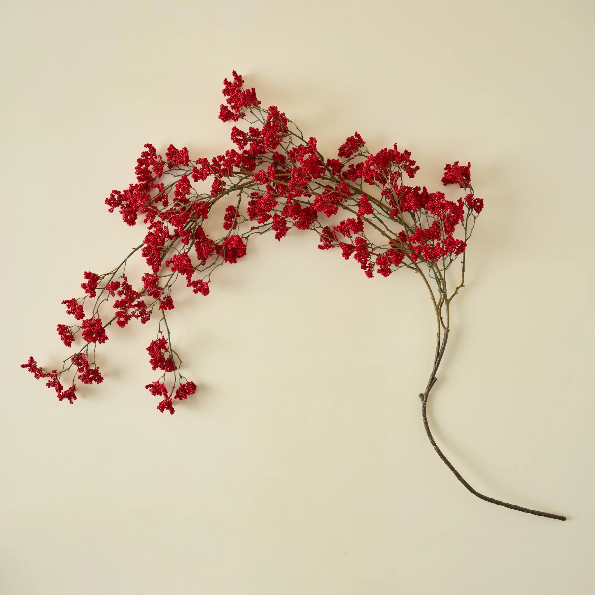 Oversized Red Berry Hanging Pick | Magnolia