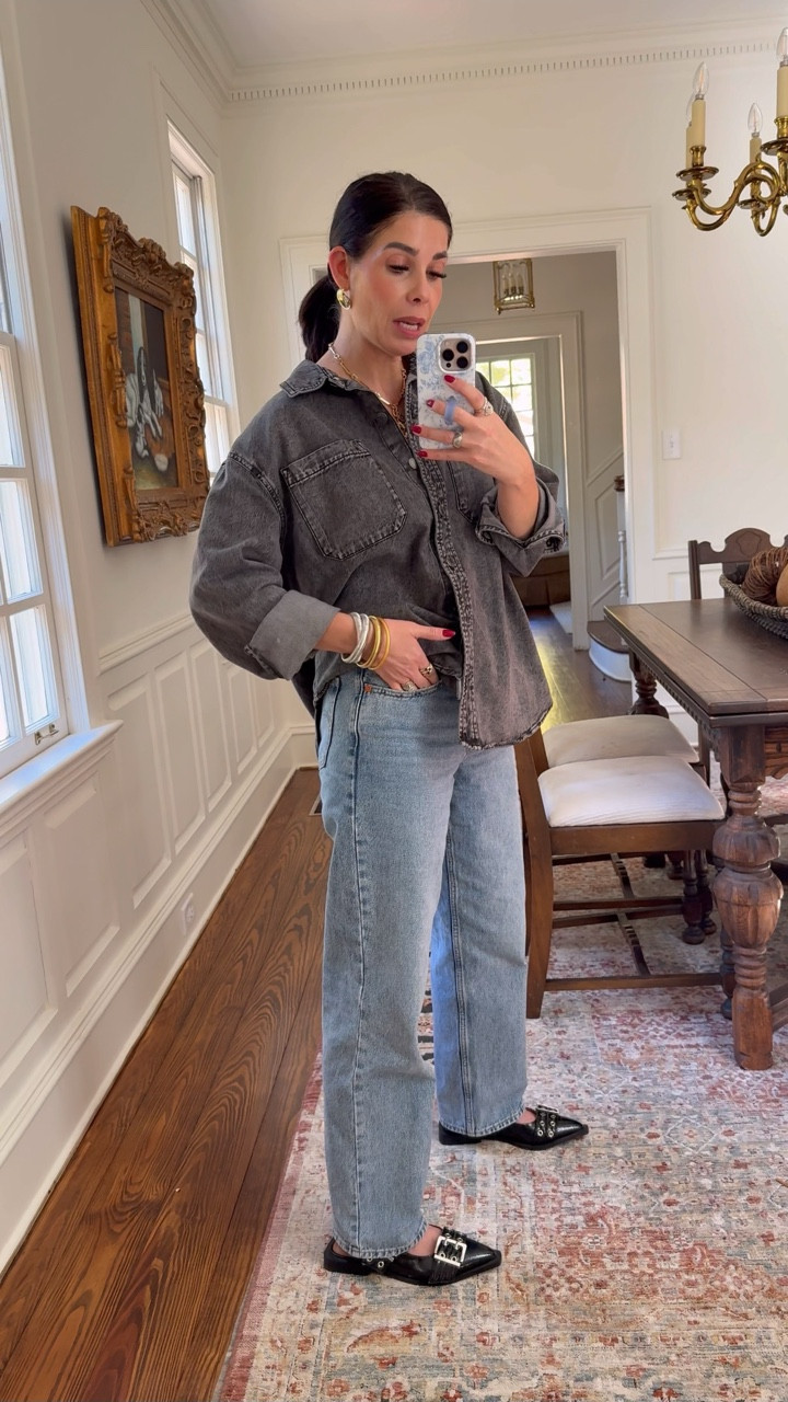 These Levi’s are sooo flattering and even more comfortable! They’re a little pricey but will last you so long and the quality is so good! Love them with this denim top - the perfect fall denim on denim look! 

#fallstyle

Fall style. Fall outfit idea. Trendy fall style. How to style denim on denim. Walmart fashion. Walmart new arrivals. Amazon fashion. Amazon Levi’s jeans. Black buckle flats  

#LTKFindsUnder100 #LTKSeasonal #LTKStyleTip