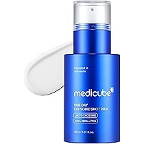 medicube Exosome Shot Zero 2,000 PPM Spicule Facial Serum | Liquid Skin Booster Serum | Exosome, AHA+BHA+PHA | Pore Care, Dead Skin Cells, Skin Texture | Korean Skincare, 1.01 fl.oz | Amazon (US)