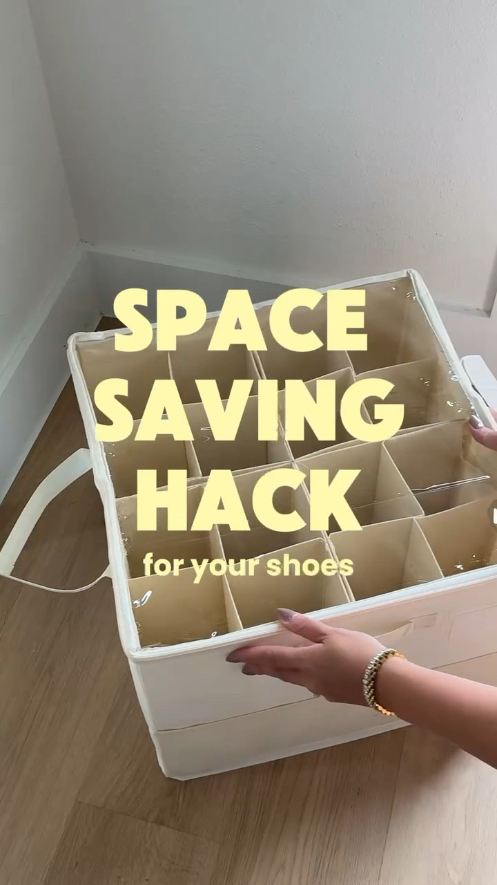 The best space saving storage hack for my closet!! 

#amazonfinds #amazonhome #organization #closetorganization

#LTKHome