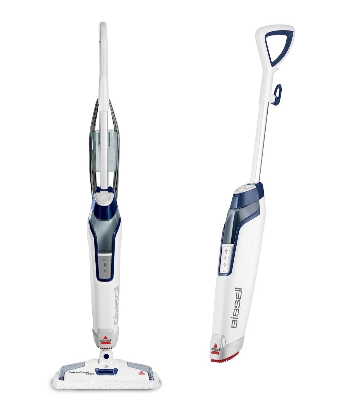This 2 in 1 steam mop is the best!! I love it because you can use your own cleaning solution. (I use a cap of Thieves cleaner with water). 

Remove the floor mop and you have a smaller brush that is great for more concentrated areas like grout etc. 

home cleaning 

#LTKHome