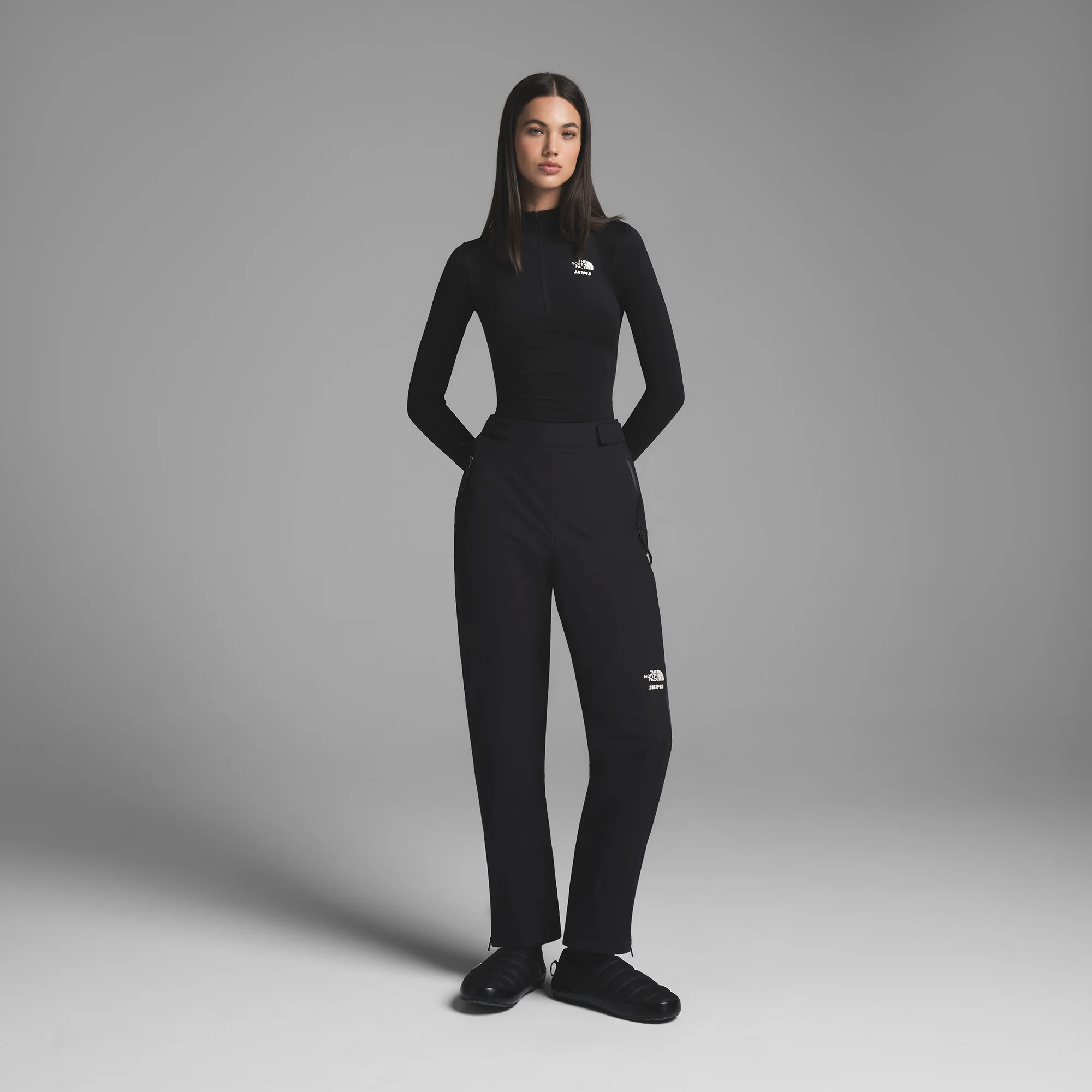 SKIMS Seam Tape Pants | Black | Medium | The North Face X SKIMS | SKIMS (US)
