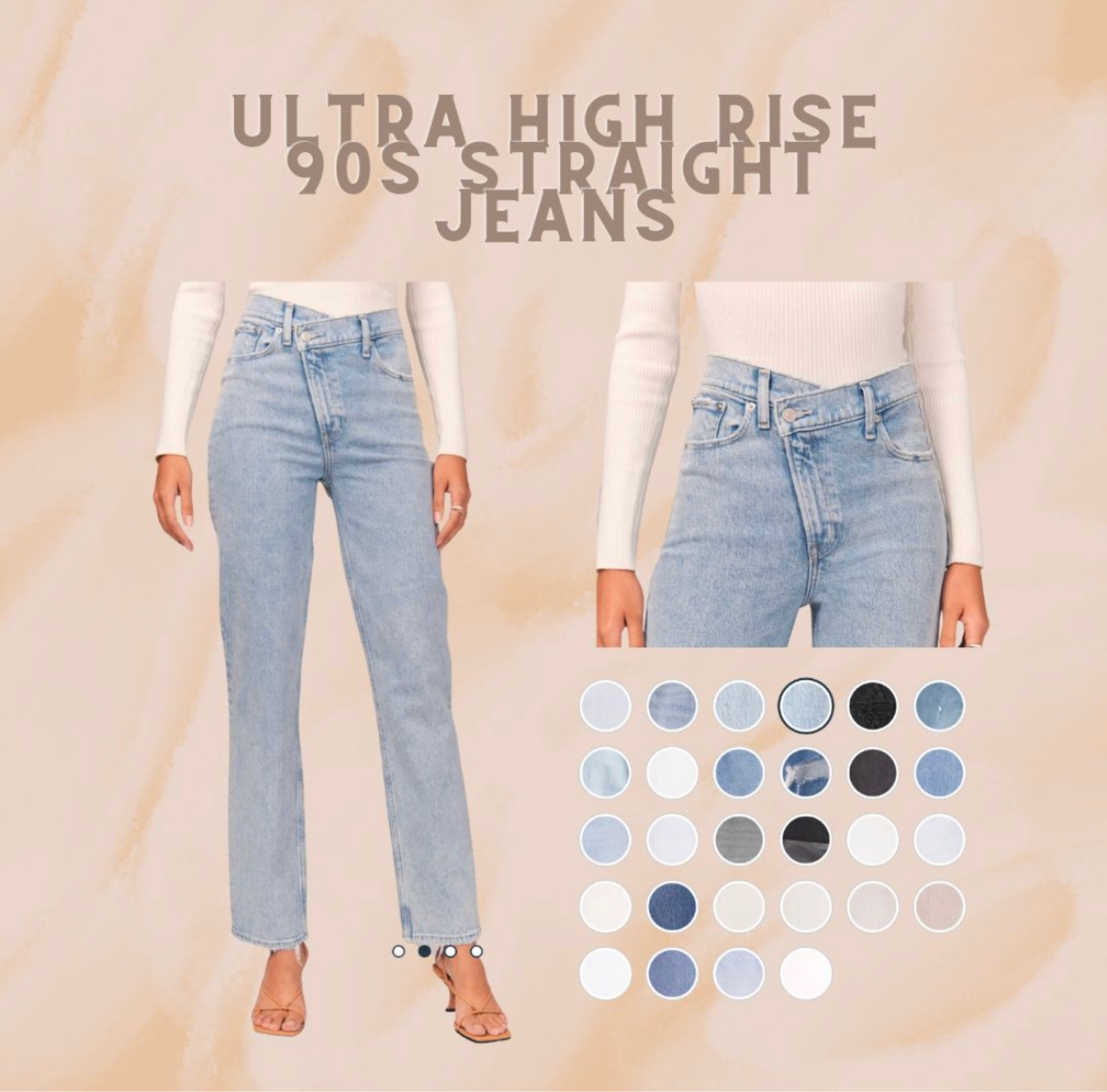 On sale as of posting! #denim #jeans #abercrombie 

#LTKfindsunder100 #LTKstyletip #LTKsalealert