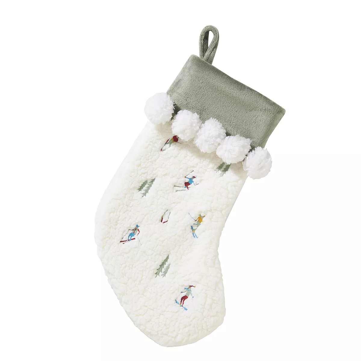 St. Nicholas Square® Cozy Skiing Christmas Stocking | Kohl's
