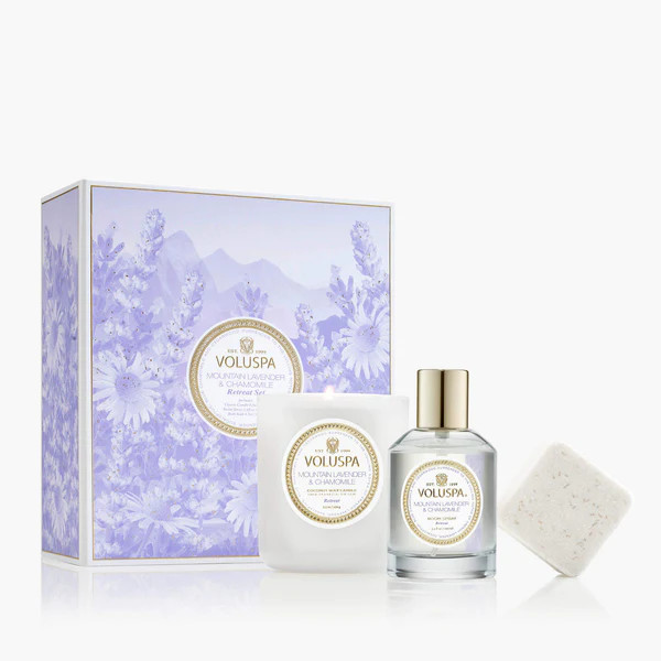 Mountain Lavender & Chamomile - Retreat Ritual Gift Set | Voluspa