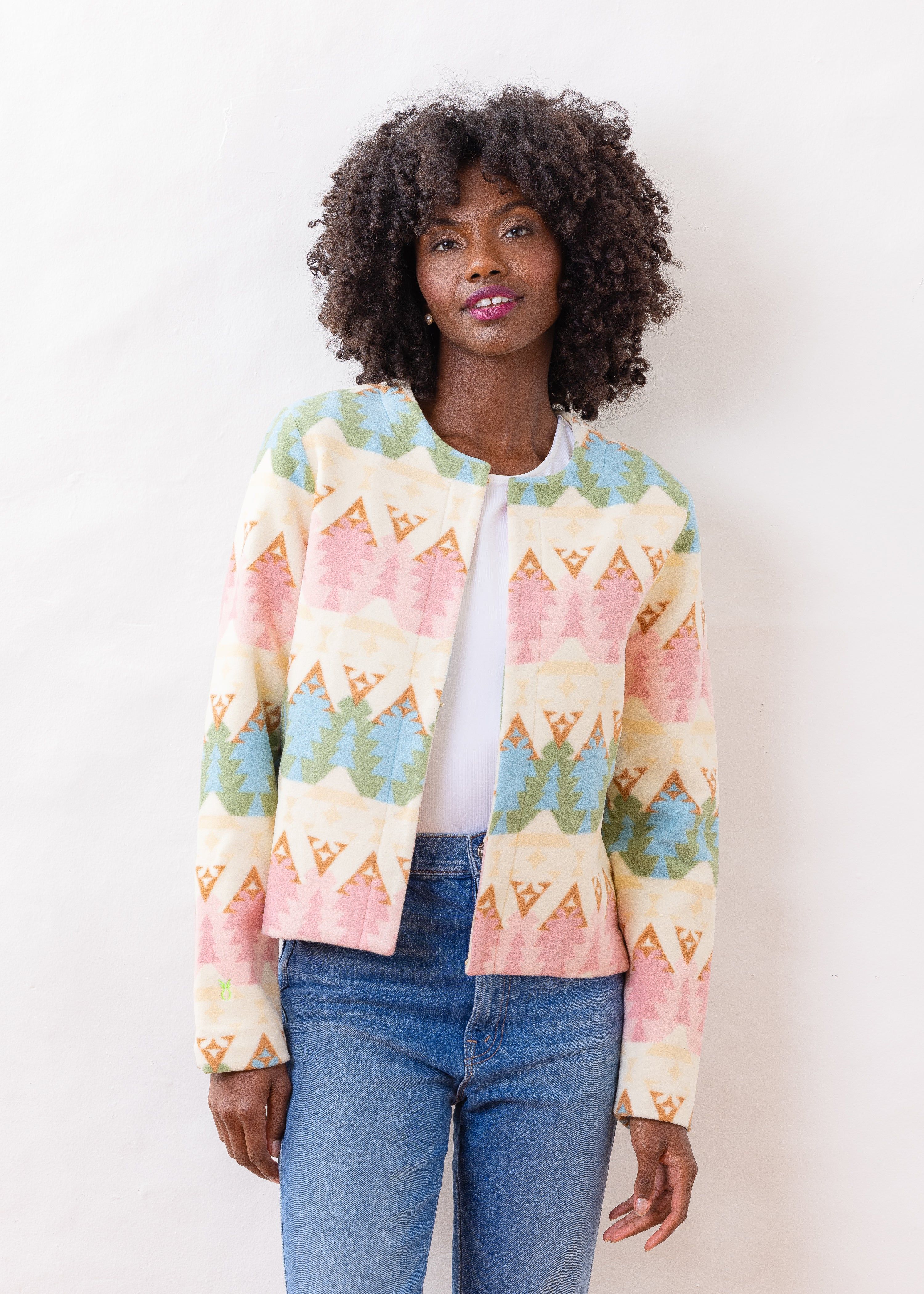 Cat Rock Cardigan in Vello (Canyon Road) | Dudley Stephens
