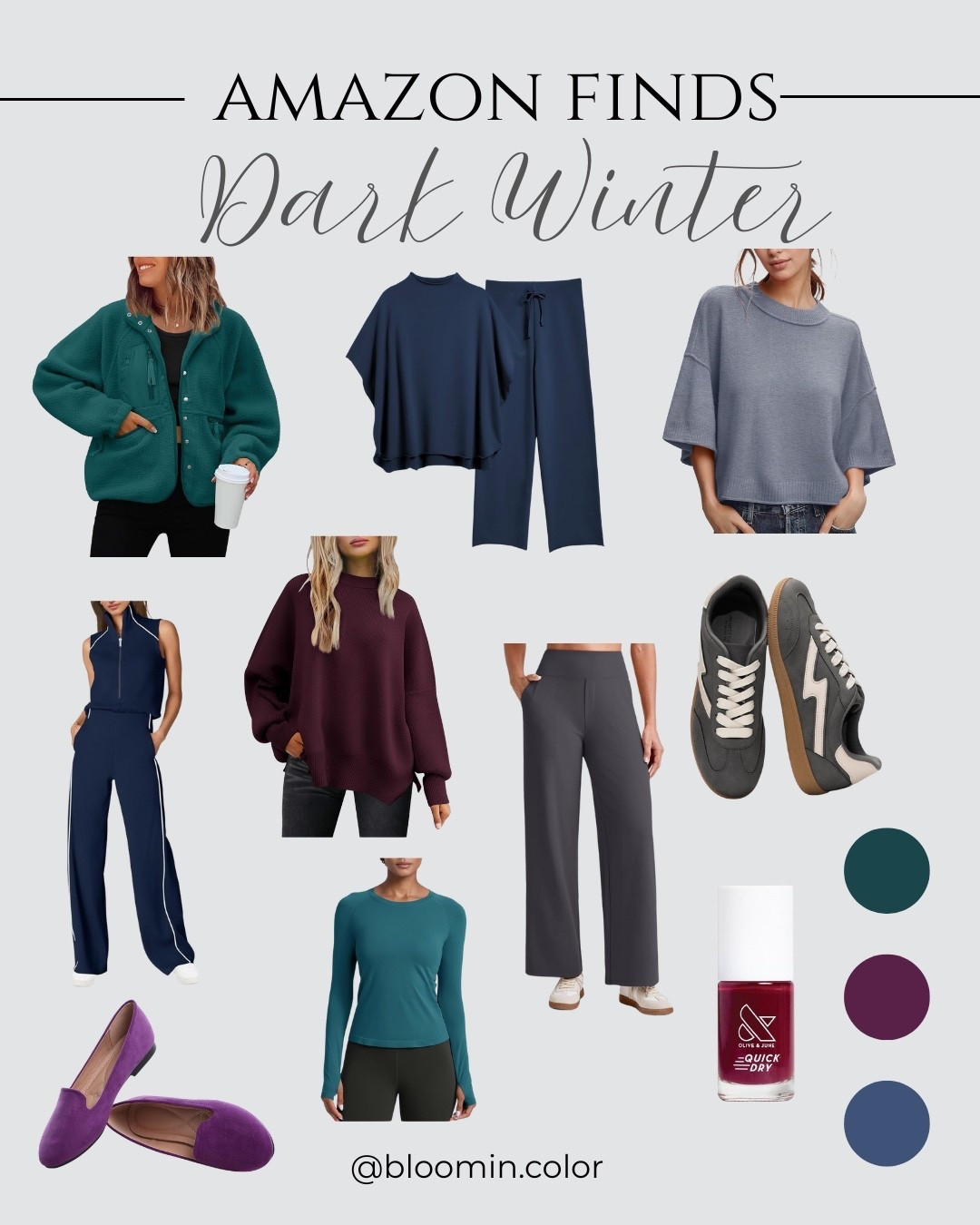 Dark Winter finds from Amazon  

#LTKStyleTip #LTKSeasonal #LTKFindsUnder50