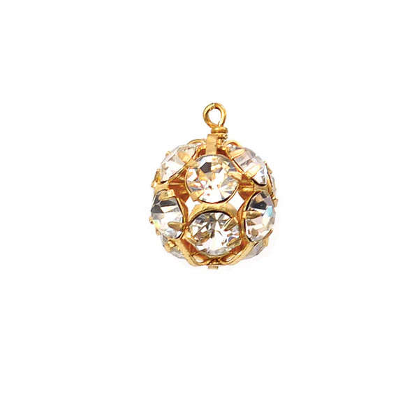 Rhinestone Ball Charm | Moon and Lola