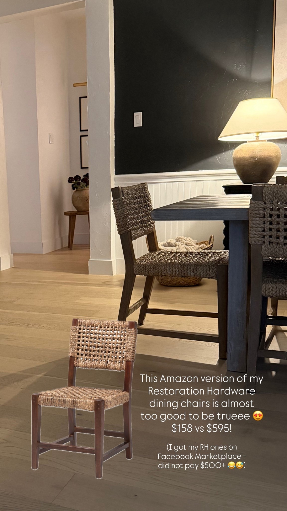 Easily the best Adrienne Dining Chair look for less and it’s on Amazon 🤌🙌

Woven dining chairs

#LTKHome