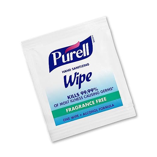 Purell Hand Sanitizing Wipes, Alcohol Formula, Fragrance Free, 300 Count Individually Wrapped Han... | Amazon (US)
