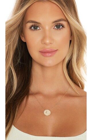 Natalie B Jewelry Redone Zodiac Vintage Necklace in Gold from Revolve.com | Revolve Clothing (Global)