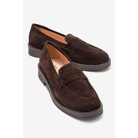 Bree Platform Penny Leather Loafer | Kohl's
