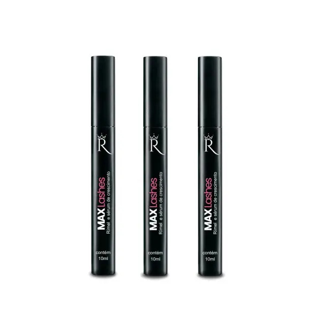 Kit 3 Max Lashes - Rímel com infusão de sérum de crescimento | DrogaRaia (BR)
