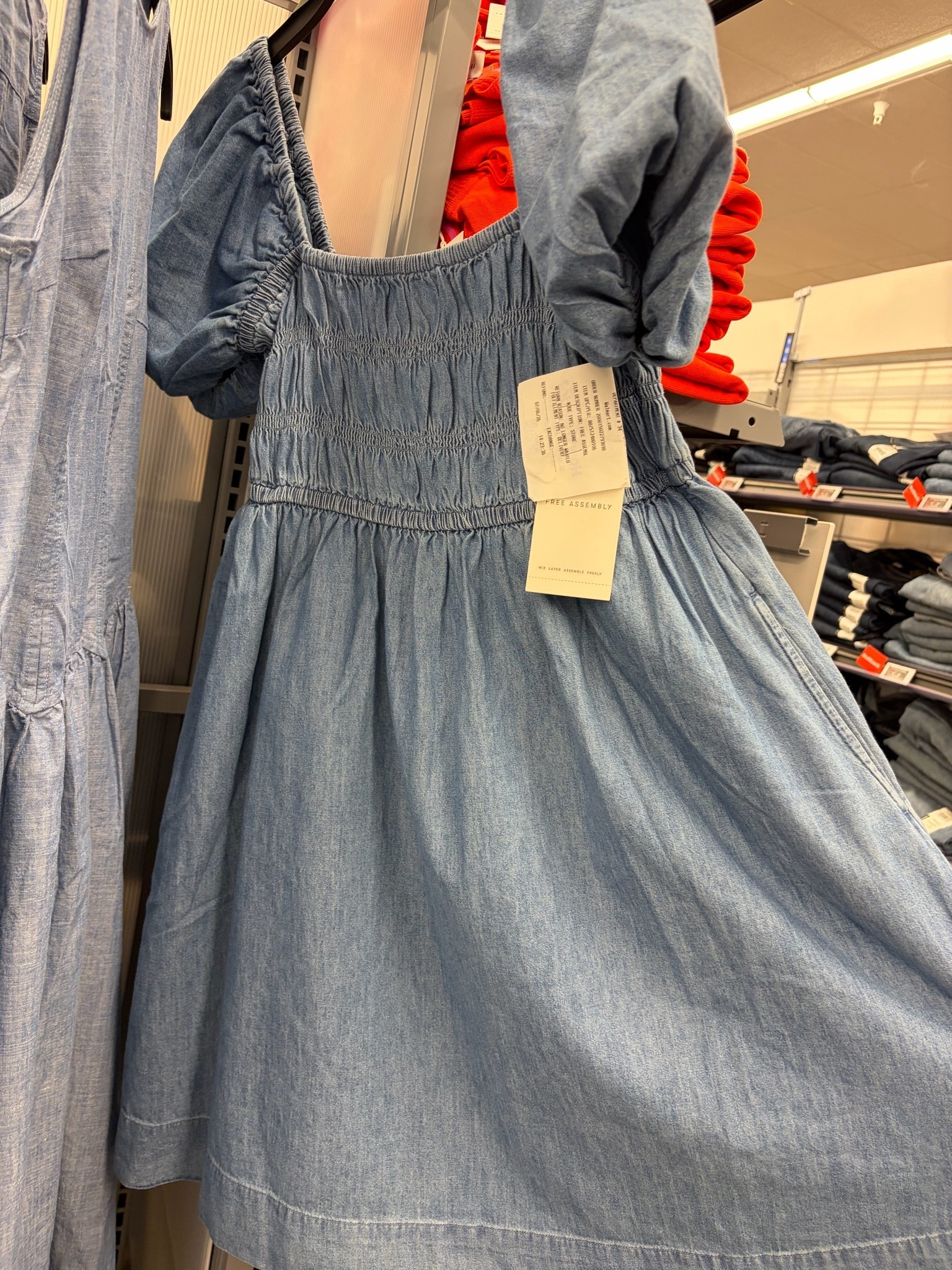 Denim dreams without the designer price 💙✨ This Walmart jean dress is such an easy throw-on-and-go piece! Dress it up with wedges or keep it casual with sneakers—either way, it’s a staple you’ll wear on repeat. 🤍

Shop this look through my LTK! 🛍️ #LTKStyle #LTKWalmart #WalmartFashion #DenimDress #AffordableStyle #EverydayOutfit #SummerStyle #BudgetFashion