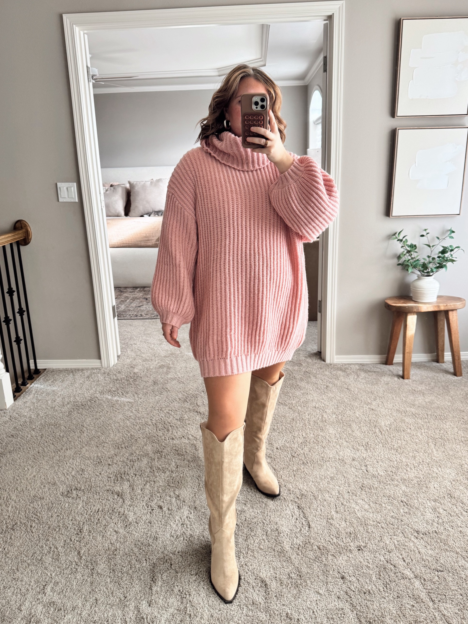 Sweater dress is the PERFECT oversized fit. I’m in my true size large. Use code VDAY40 to save at check out. Also linked to my favorite wide calf boots. They come in three neutral colors.


I’m 5’4” for reference and 180lbs 

#LTKMostLoved #LTKxVICI #LTKSaleAlert