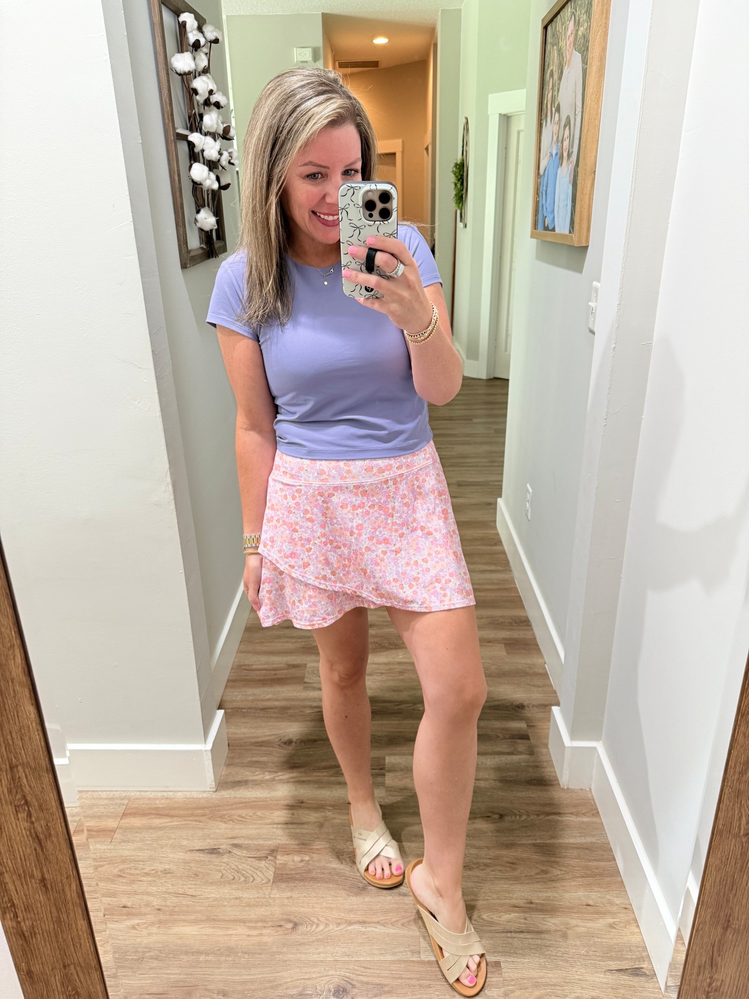 The cutest little ootd. 
Shirt: medium 
Skort: medium 

Old navy finds, target style, target finds, athleisure, casual, Mom style, summer style, spring style

#LTKStyleTip #LTKMidsize #LTKFamily