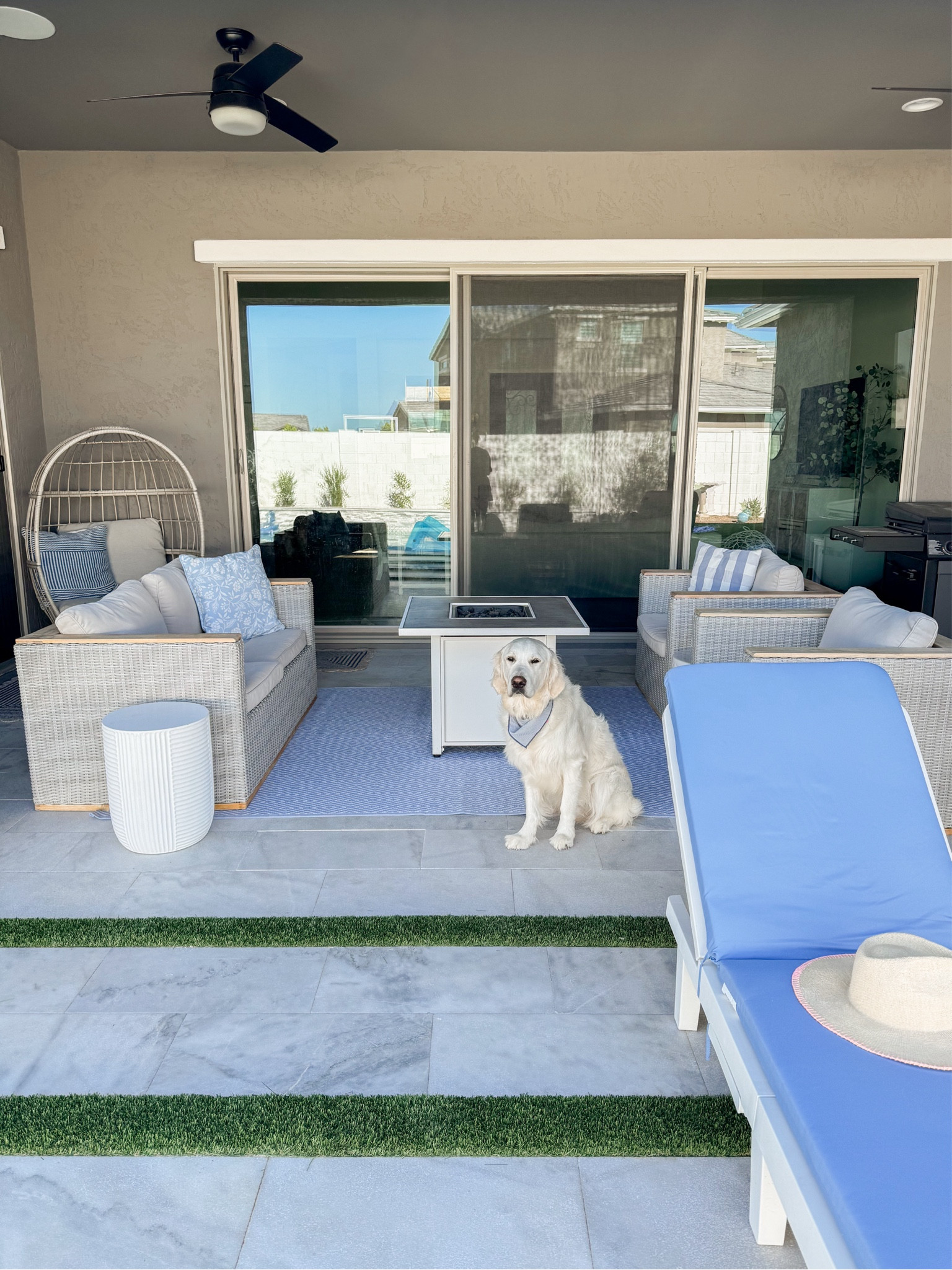 Our patio rug is on major sale! Ours is $28 but the 4 x 6 is $14 😱 I love the blue color but it also comes in black/white! Linking most everything seen here! 

#LTKHome #LTKSaleAlert