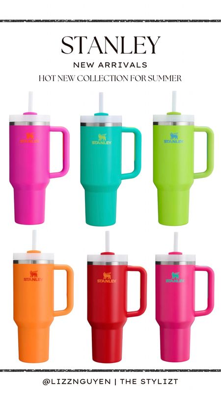 NEW Stanley colors for summer! ☀️ Which one is your favorite? 🤩 I can definitely say the hubby and I drink more water now because of our Stanley cup! We take it everywhere with the ease of the handle. Plus it fits in the cup holder in the car! 🙌 They make great gifts for everyone and for all occasions. Comes in so many pretty colors and sizes, it’s hard not to have more than one! 😅

Stanley, Stanley cup, Stanley tumbler, water bottle, tumbler, cooler, mini cooler, backpack cooler, gift guide, gift ideas, The Stylizt 




#LTKFindsUnder50 #LTKActive #LTKGiftGuide