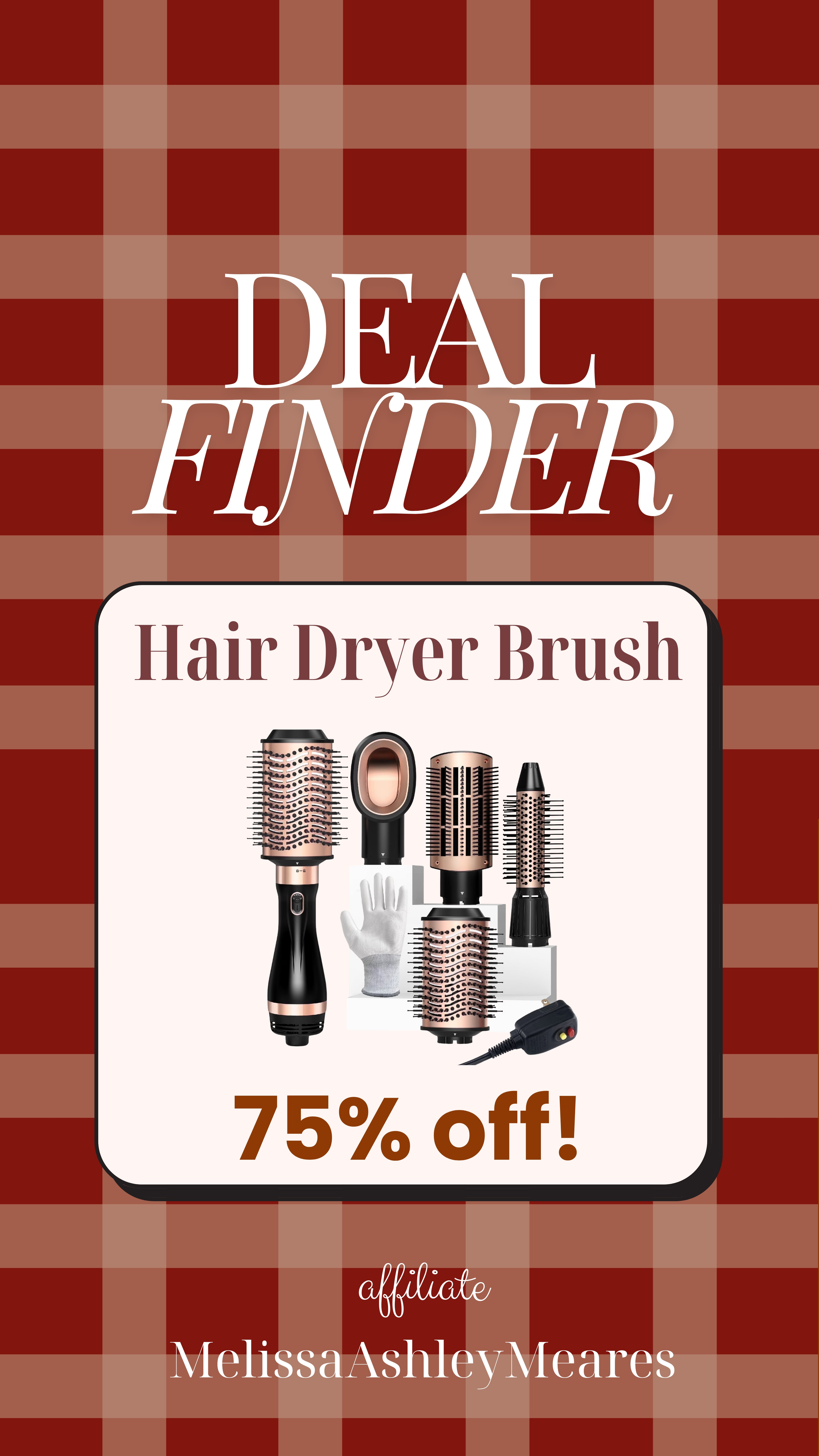 🚨 75% OFF alert! 🚨
This hair dryer brush set is such a good deal — it comes with multiple attachments so you can dry, smooth, and style all in one step. 

 #LTKSaleAlert #LTKFindsUnder50 #LTKFamily