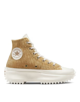 Converse Run Star Hike Cozy Utility sneakers in desert sand | ASOS (Global)