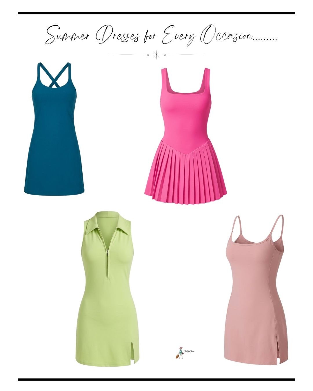 Sport dresses for beach, pool, pickleball, tennis dress, travel, cruising, boating, 
Exercise, walking, summer style

#LTKOver40 #LTKActive #LTKgrwm
