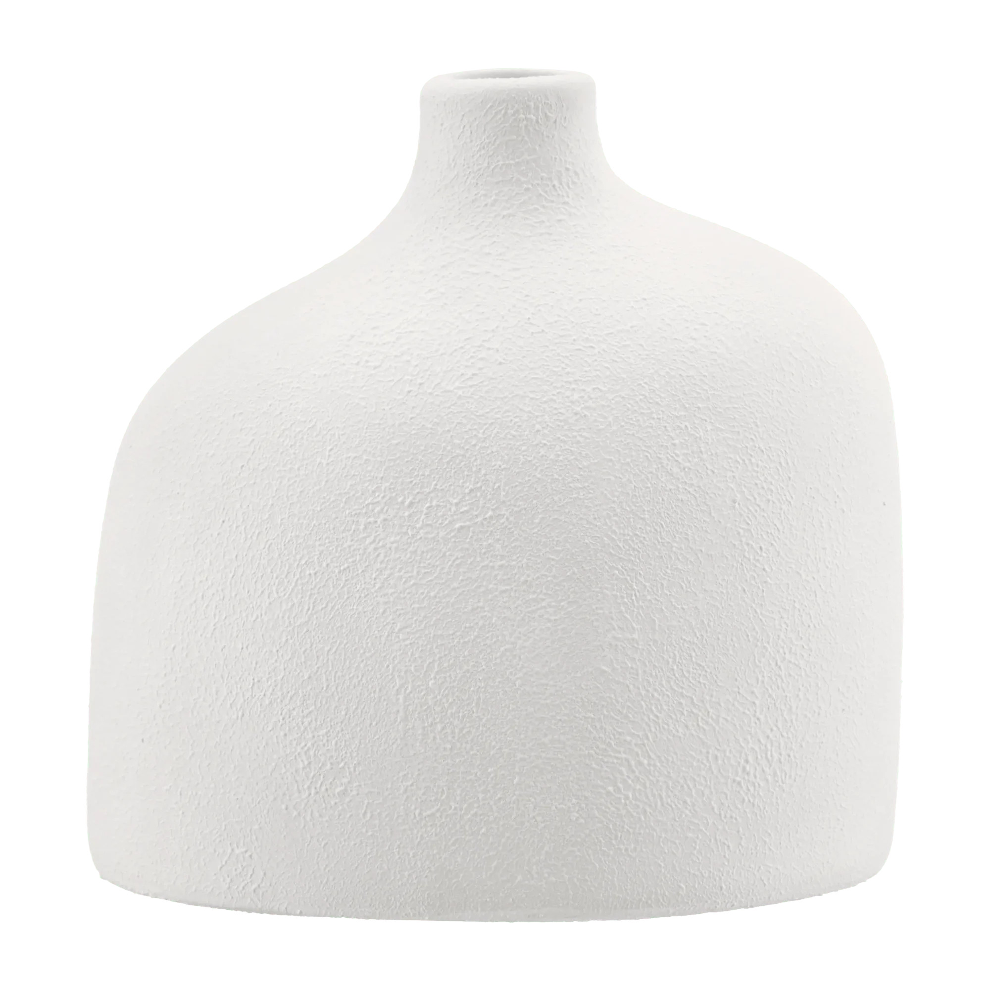 White Ceramic Table Vase | Bouclair