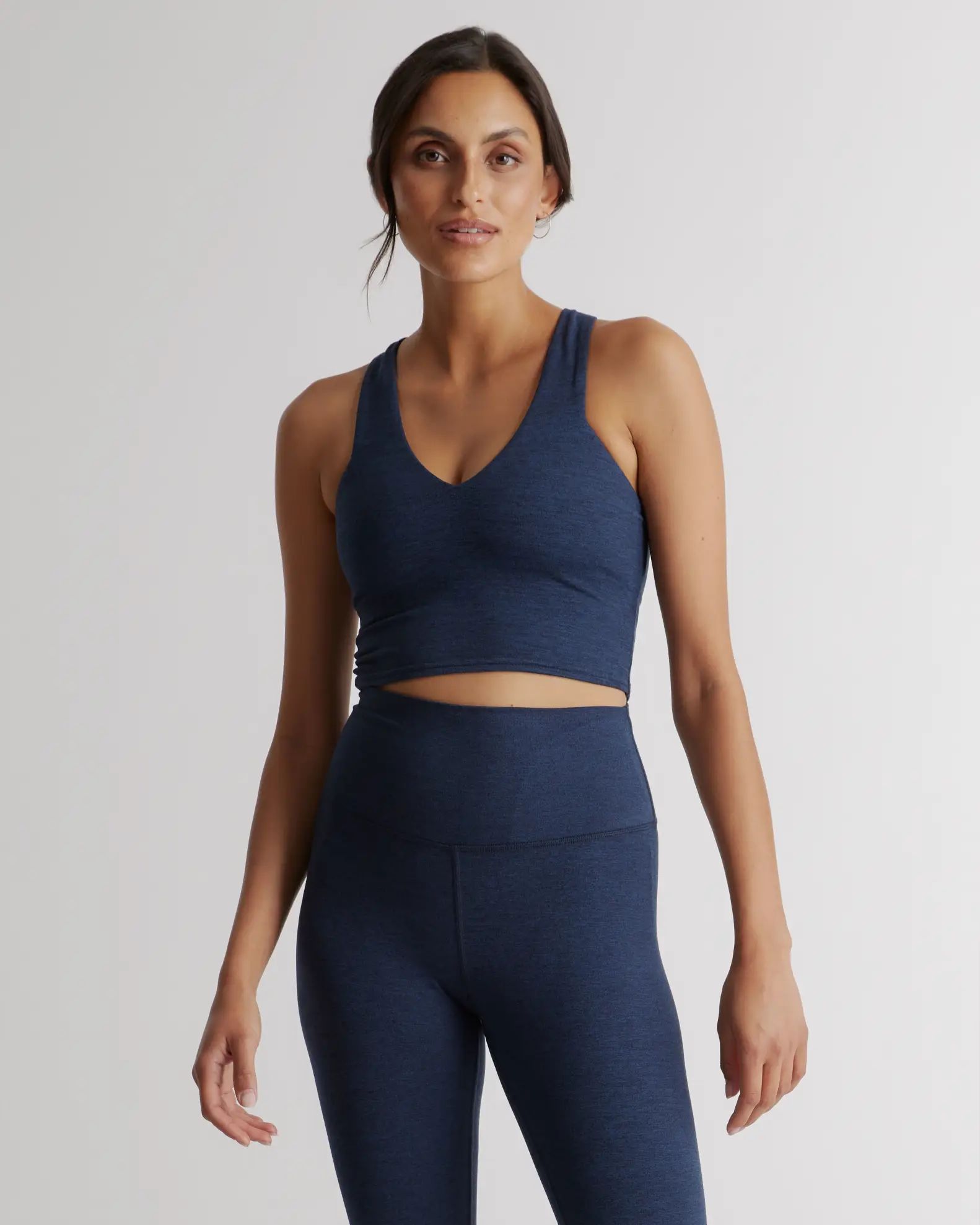 Ultra-Soft V-Neck Cropped Tank | Quince