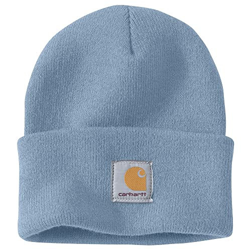 Carhartt Men's Knit Cuffed Beanie, Alpine Blue, OFA | Amazon (UK)