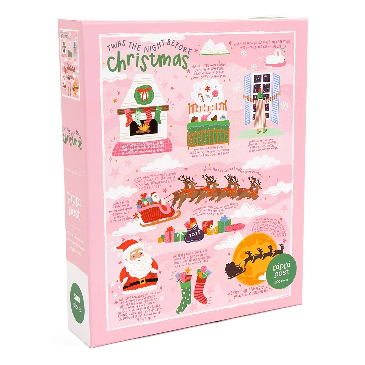 Twas the Night Before Christmas Puzzle - 500pc | Target