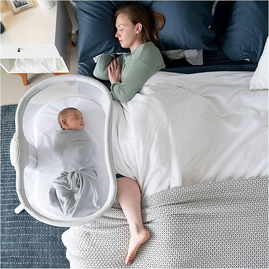HALO BassiNest Swivel Sleeper 3.0, Baby Bassinet, Grey | Amazon (US)