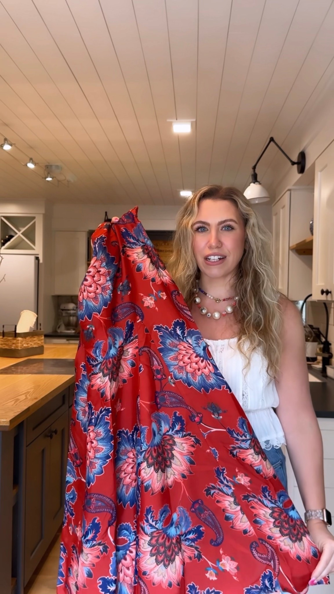 Gorgeous red printed silk farm Rio skirt

#LTKSeasonal #LTKStyleTip #LTKMidsize