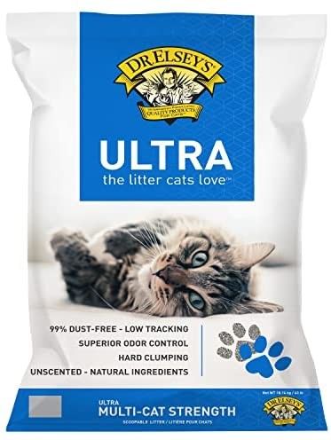 Precious Cat Unscented Ultra Clumping Cat Litter | Amazon (US)
