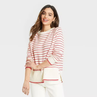 Women's Crewneck Pullover Sweater - A New Day™ | Target