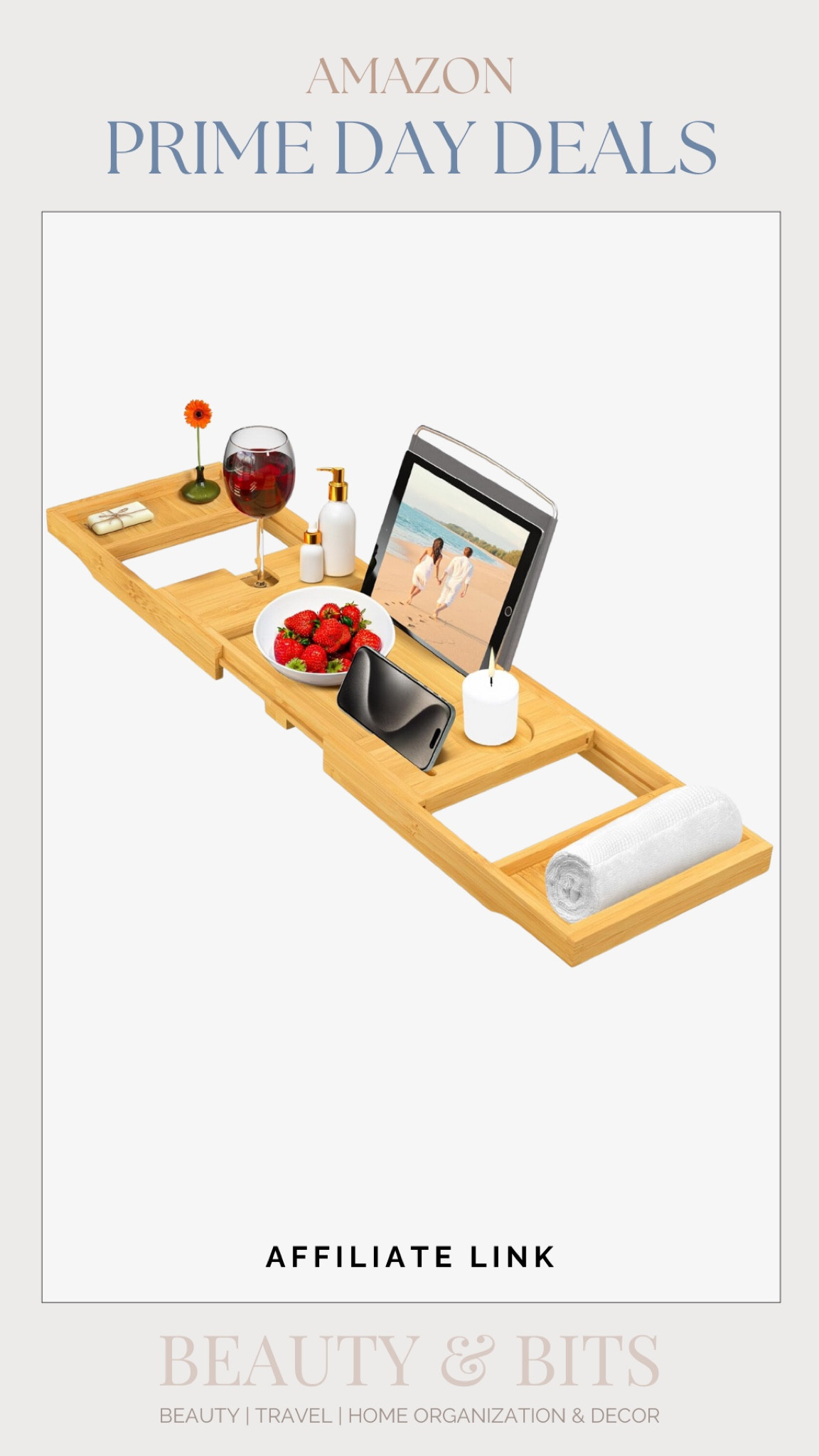 Must-have bath tray on sale for #PrimeDay

#LTKhome #LTKsale #LTKcanada