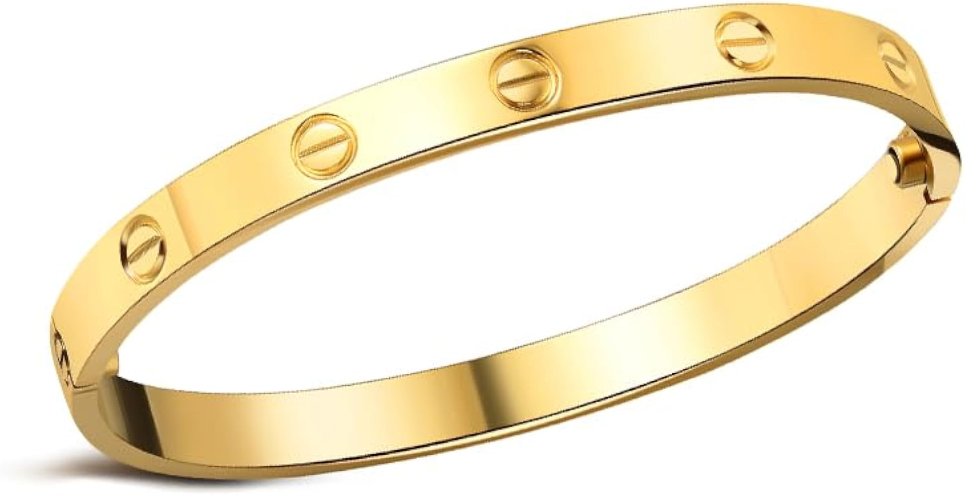 Ladies Delicate Gold Bracelet, Fashion Love Bracelet, Cuff Bracelet for Women Teen Girls Gift Gir... | Amazon (US)