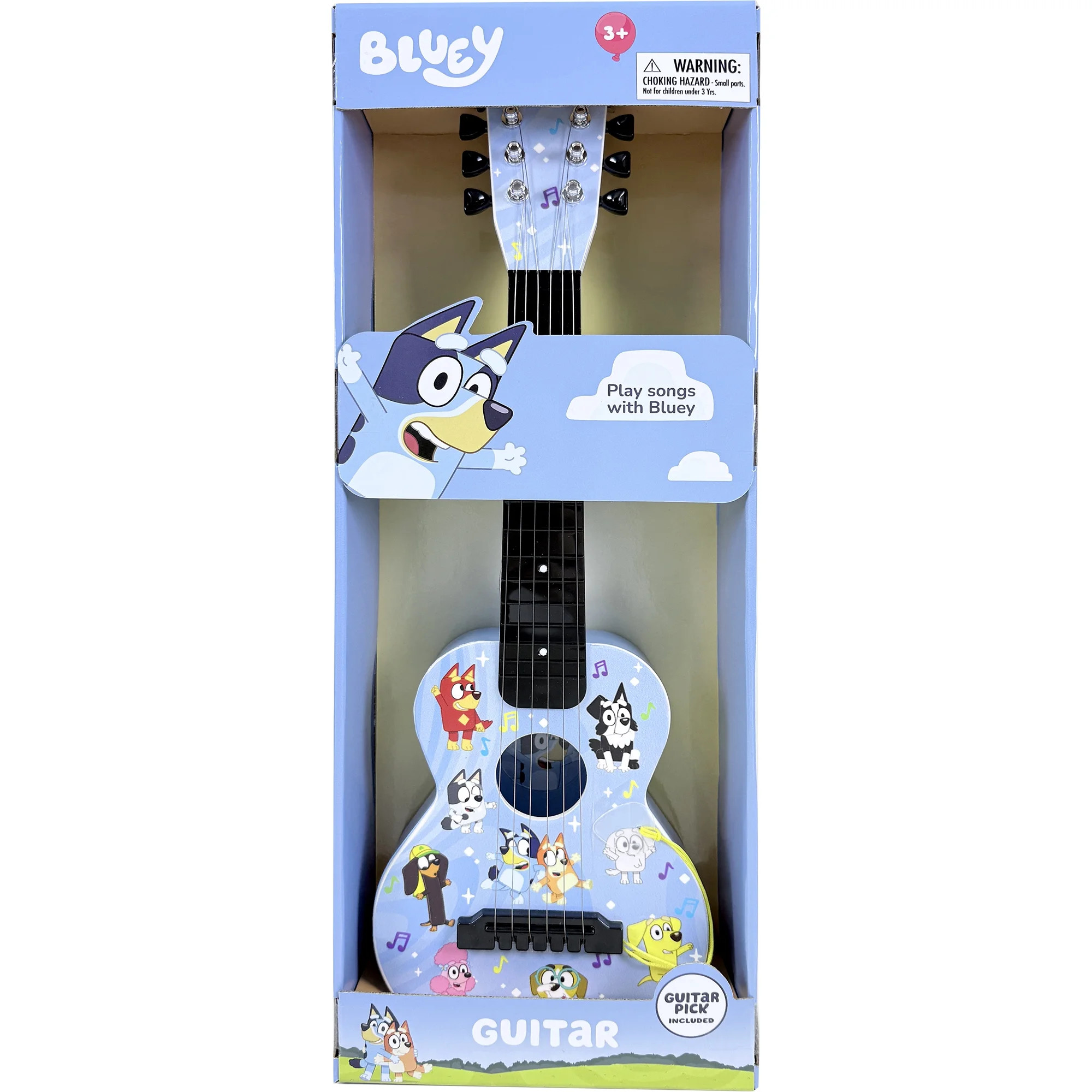 20" Bluey Guitar w/ Pick - Friends | Walmart (US)