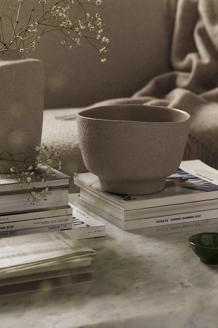Cache-pot en terracotta | H&M (FR, IT, ES, PT, BE)