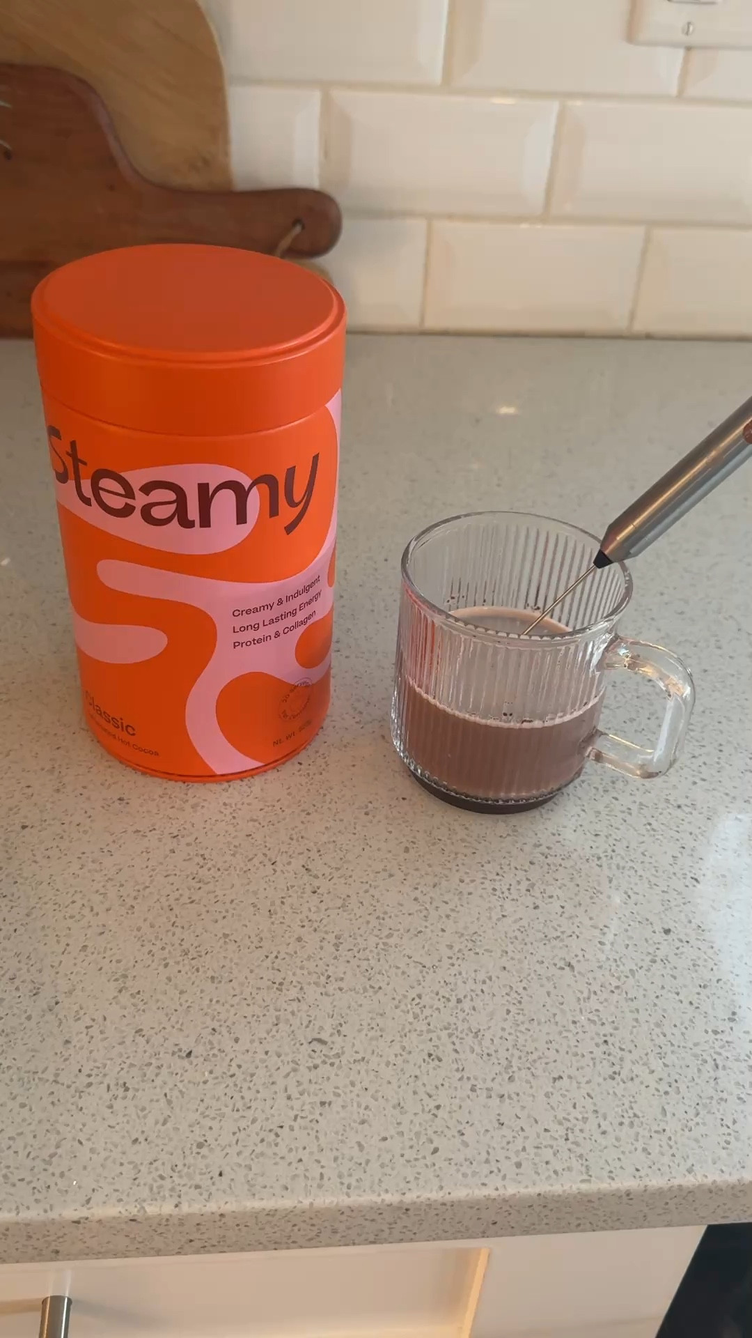 A hot caffeinated beverage in the morning that’s not coffee ☕️