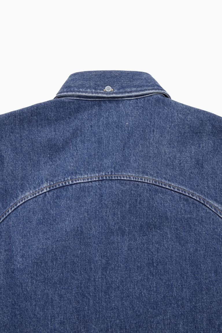 STRUCTURED DENIM SHIRTCOS | H&M (DE, AT, CH, NL, FI)