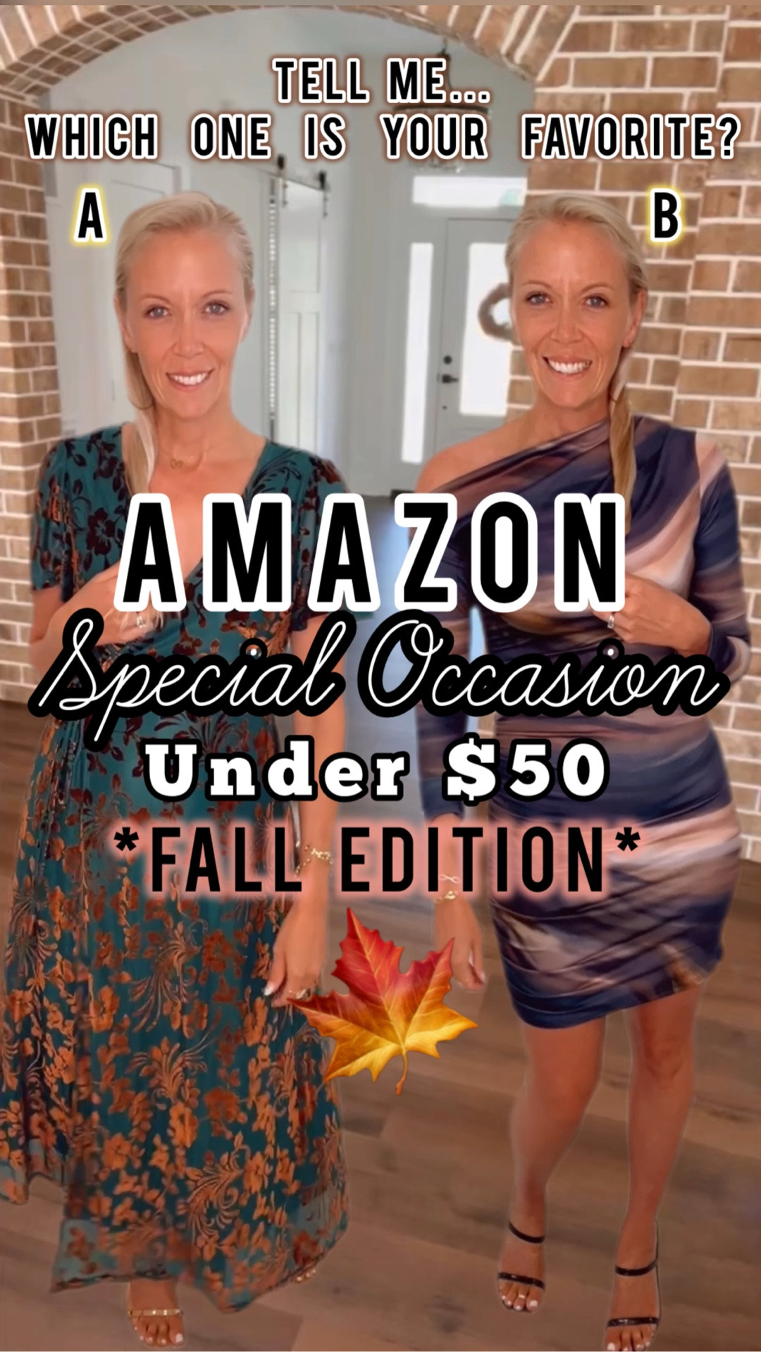 Which Amazon wedding guest dress wins? 👗✨ Dress A vs Dress B — both under $50! Perfect for summer weddings or cocktail parties. Comment which one you’d wear 💌

#LTKOver40 #LTKSeasonal #LTKWedding