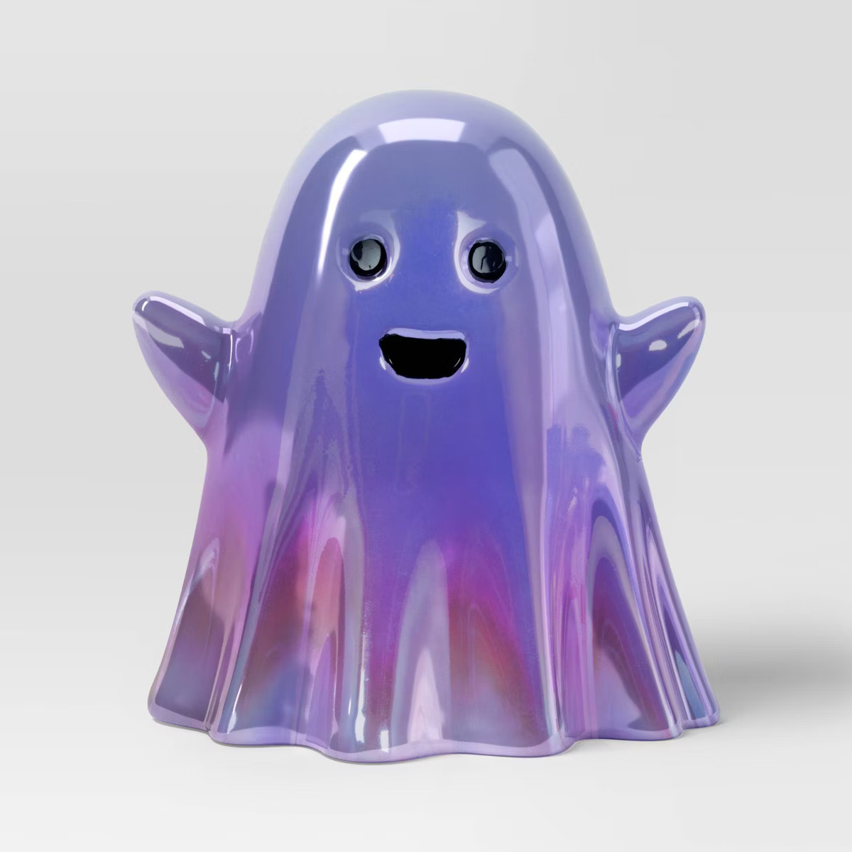 Iridescent Glass Ghost Decorative Sculpture - Purple - Hyde and EEK! Boutique™ | Target