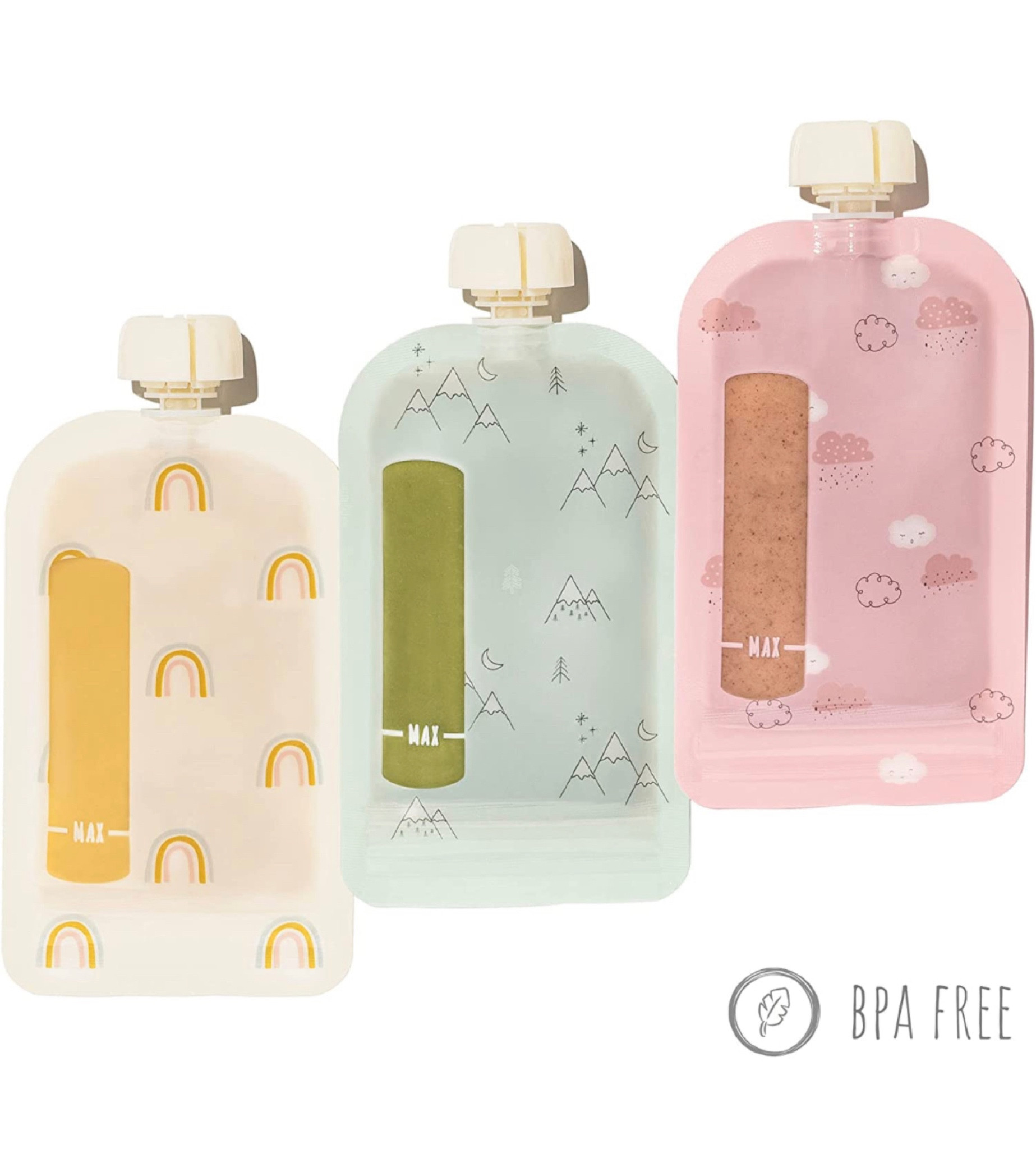 Fun BPA free reusable baby food pouches!! Easy to seal, fill and clean! 

#LTKFind #LTKbaby #LTKkids