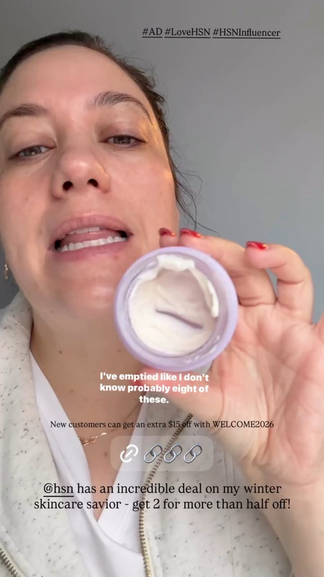 @hsn has an incredible deal on my winter skincare savior - get 2 for more than half off! @brandcycle  #AD #LoveHSN #HSNInfluencer  New customers can get an extra $15 off with WELCOME2026